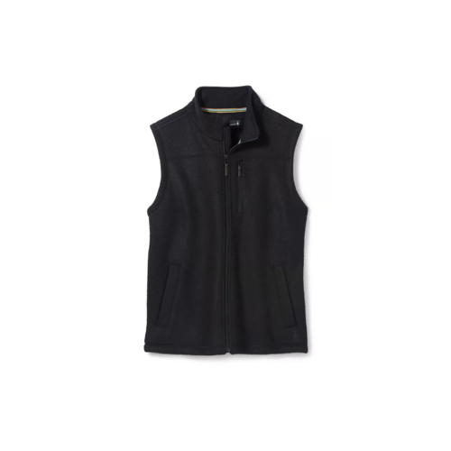 Smartwool Smartwool Men's Hudson Trail Fleece Vest Black (22/23) Black Smartwool Smartwool Men's Hudson Trail Fleece Vest Black (22/23) Black