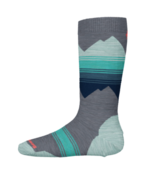 Smartwool Kids' Ski Light Cushion Otc Socks (25/26) Medium Gray-052 Smartwool Kids' Ski Light Cushion Otc Socks (25/26) Medium Gray-052