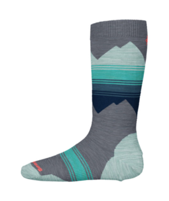 Smartwool Kids' Ski Light Cushion Otc Socks (25/26) Medium Gray-052 Smartwool Kids' Ski Light Cushion Otc Socks (25/26) Medium Gray-052