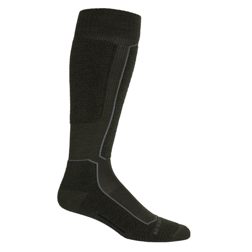 Icebreaker Icebreaker Men Ski+ Light Otc (22/23) Loden/Black/Gritstone Heather-282 Icebreaker Icebreaker Men Ski+ Light Otc (22/23) Loden/Black/Gritstone Heather-282