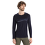 Icebreaker Icebreaker Men 200 Oasis Ls Crewe Ski Stripes (22/23) Midnight Navy-401