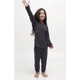 Le Bent Kids Core Midweight Bottom (23/24) Dark Cloud - 012