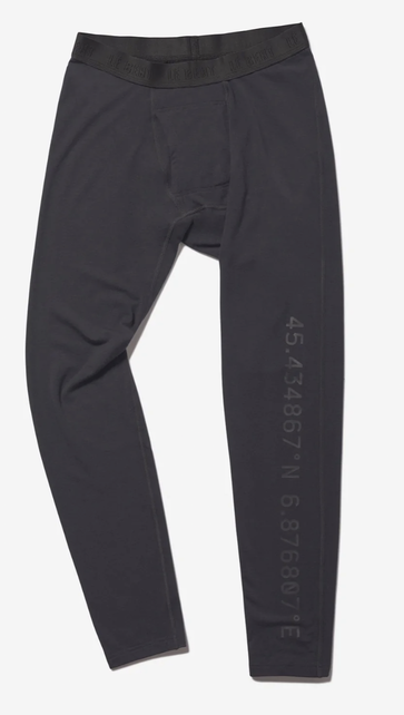 Le Bent Mens Core Midweight 3/4 Bottom (23/24) Dark Cloud - 012 Le Bent Mens Core Midweight 3/4 Bottom (23/24) Dark Cloud - 012