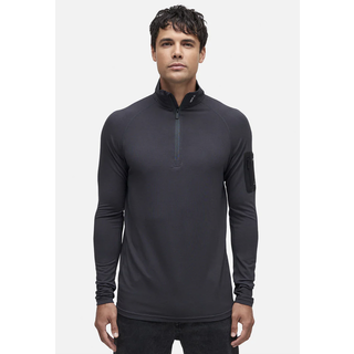 Le Bent Mens Core Midweight 1/4 Zip (23/24) Dark Cloud - 012