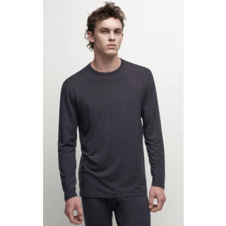 Le Bent Mens Core Midweight Crew (23/24) Dark Cloud - 012