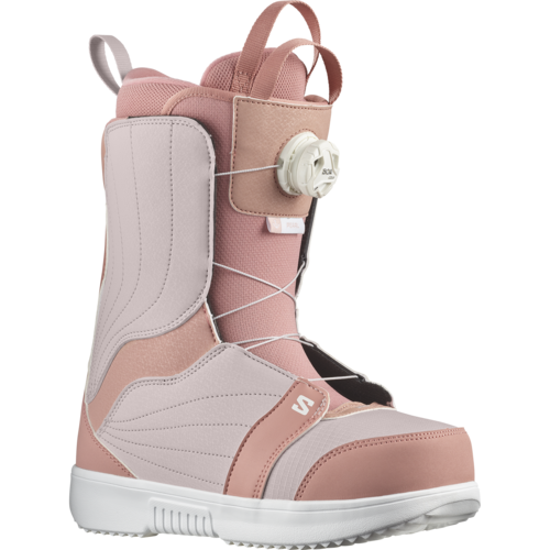 Salomon Salomon Pearl Boa (23/24) Ash Rose / Lilac Ash / White Salomon Salomon Pearl Boa (23/24) Ash Rose / Lilac Ash / White