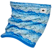Turtle Fur Youth Comfort Shell™ Neckula™ Lined With Original Turtle Fur® Fleece - Print (22/23) Wave Rider OS