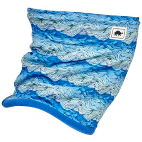 Turtle Fur Youth Comfort Shell™ Neckula™ Lined With Original Turtle Fur® Fleece - Print (22/23) Wave Rider OS