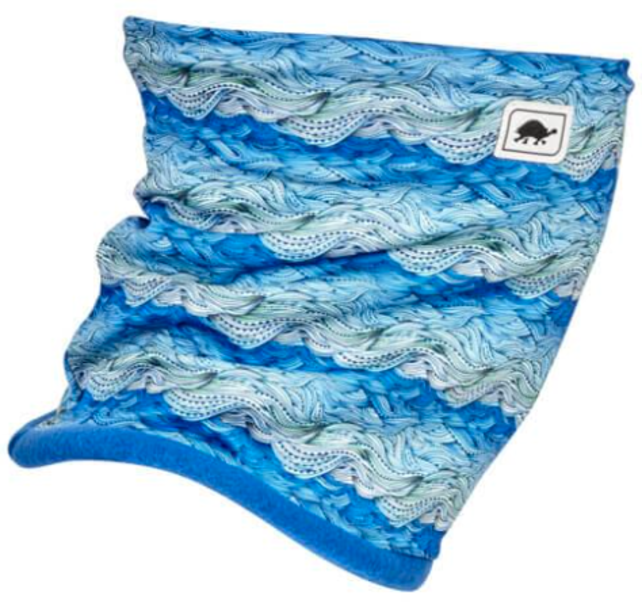 Turtle Fur Youth Comfort Shell™ Neckula™ Lined With Original Turtle Fur® Fleece - Print (22/23) Wave Rider OS