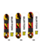 Burton Kids' Grom Snowboard (25/26) Ketchup/Mustard-35Q