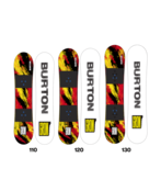 Burton Kids' Grom Snowboard (25/26) Ketchup/Mustard-35Q