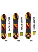 Burton Kids' Grom Snowboard (25/26) Ketchup/Mustard-35Q