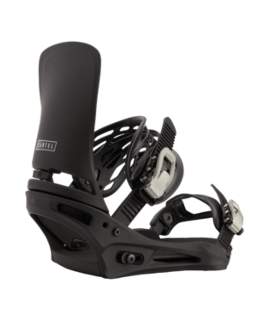 Burton Men's Cartel Re:Flex Snowboard Bindings (26/27) Black
