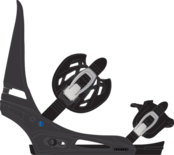 Burton Men's Cartel Re:Flex Snowboard Bindings (26/27) Black