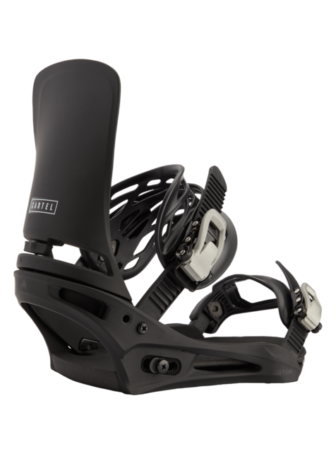 Burton Men's Cartel Re:Flex Snowboard Bindings (26/27) Black