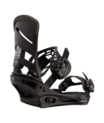 Burton Men's Mission Re:Flex Snowboard Bindings (25/26) Black-A02