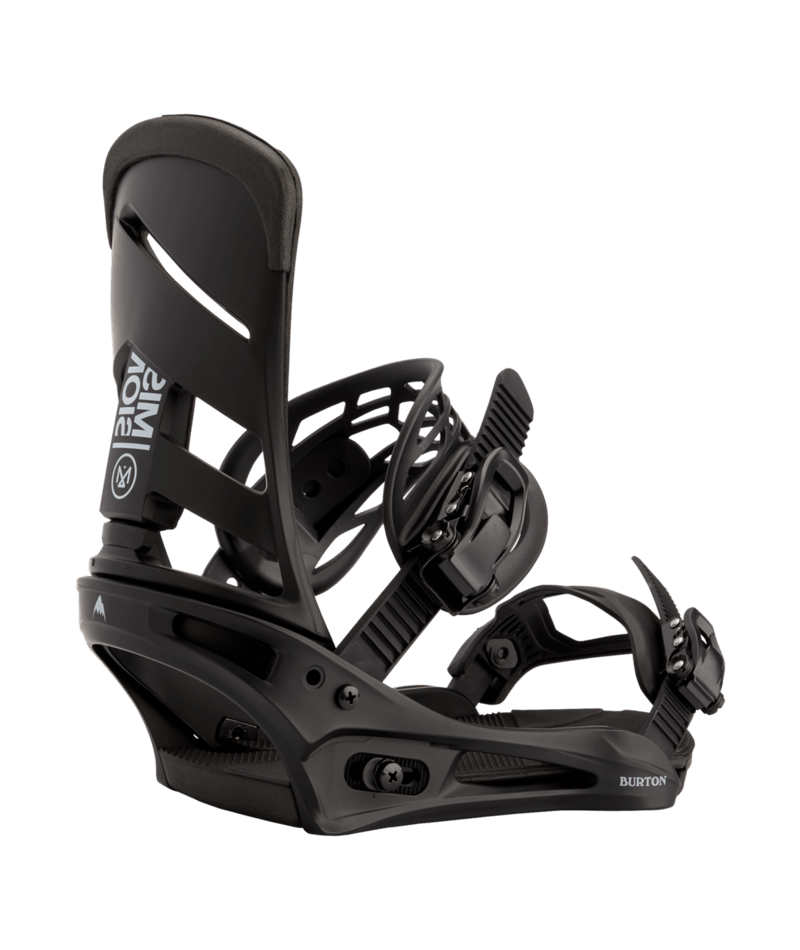 Burton Mens Mission Re Flex Snowboard Bindings 22 23 Black