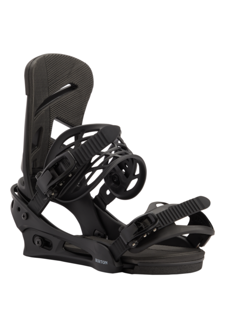 Burton Men's Mission Re:Flex Snowboard Bindings (26/27) Black