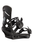 Burton Men's Mission Re:Flex Snowboard Bindings (25/26) Black-A02