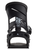 Burton Men's Mission Re:Flex Snowboard Bindings (25/26) Black-A02