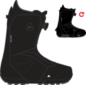 Burton Men's Ruler Boa® Snowboard Boots (25/26) Black-A02