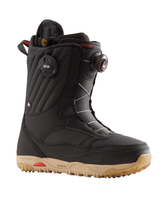 Burton Women's Limelight Boa® Boot (25/26) Black-A02 Burton Women's Limelight Boa® Boot (25/26) Black-A02