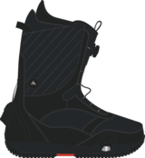 Burton Womens Limelight Step On Boot (24/25) Black-002