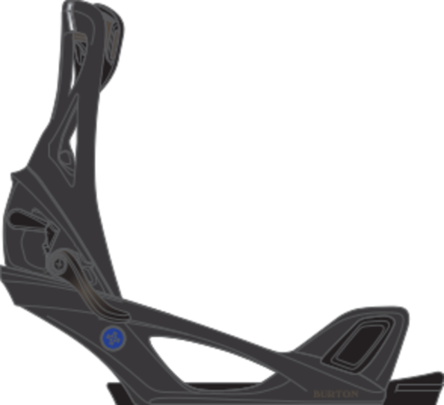 Burton Women's Step On® Escapade Re:Flex Bindings (25/26) Black-A02