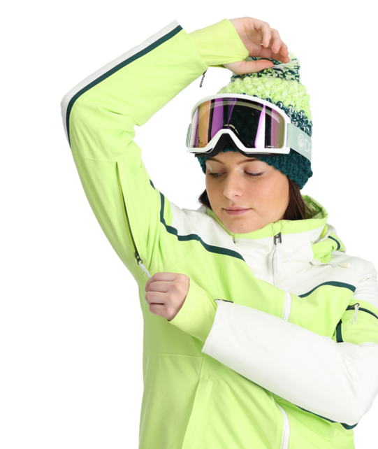 Spyder Womens Poise Jacket (23/24) Lime Ice-Lic Spyder Womens Poise Jacket (23/24) Lime Ice-Lic