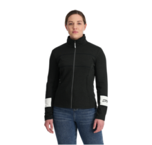 Spyder Womens Speed Fleece Jacket (23/24) Black-Blk