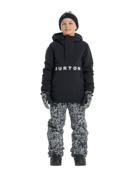 Burton Kids' Frostner 2L Anorak Jacket (25/26) True Black-A04