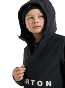 Burton Kids' Frostner 2L Anorak Jacket (25/26) True Black-A04