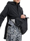 Burton Kids' Frostner 2L Anorak Jacket (25/26) True Black-A04