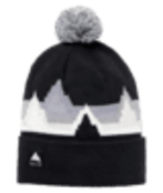 Burton Kids' Recycled Echo Lake Beanie (25/26) True Black-001 1SZ Burton Kids' Recycled Echo Lake Beanie (25/26) True Black-001 1SZ