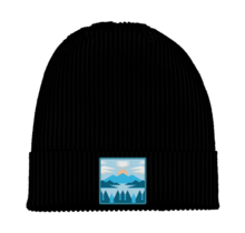 Smartwool Chasing Mountains Patch Beanie (23/24) Black-001 1FM
