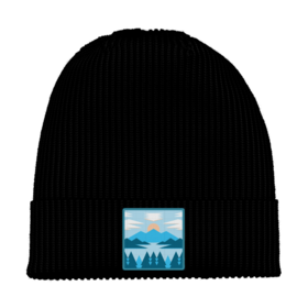 Smartwool Chasing Mountains Patch Beanie (23/24) Black-001 1FM
