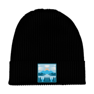Smartwool Chasing Mountains Patch Beanie (23/24) Black-001 1FM