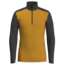 Smartwool Smartwool Mens Classic Thermal Merino Base Layer 1/4 Zip Boxed (23/24) Charcoal-Honey Gold-M37