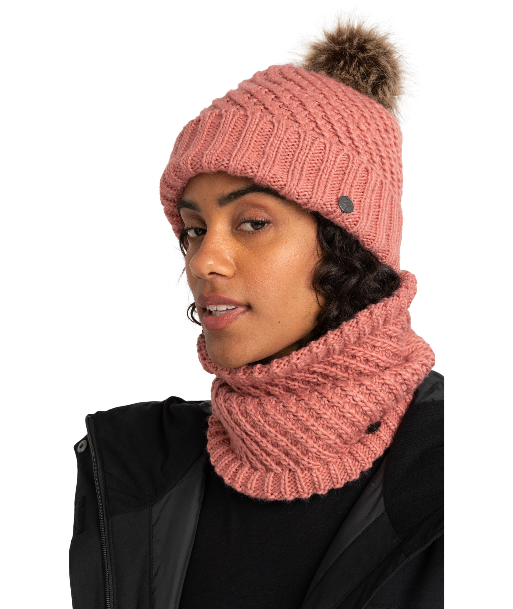 Mkp0 Roxy Rose Beanie Blizzard (23/24) 1SZ Dusty