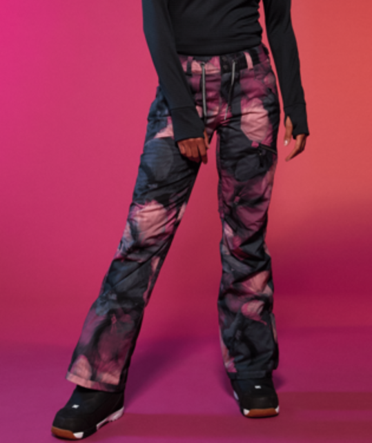 Roxy Nadia Printed Pt (23/24) True Black Pansy Pansy Kvj2