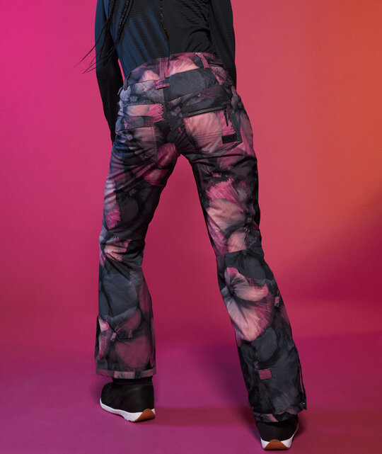 Roxy Nadia Printed Pt (23/24) True Black Pansy Pansy Kvj2