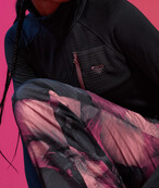 Roxy Nadia Printed Pt (23/24) True Black Pansy Pansy Kvj2