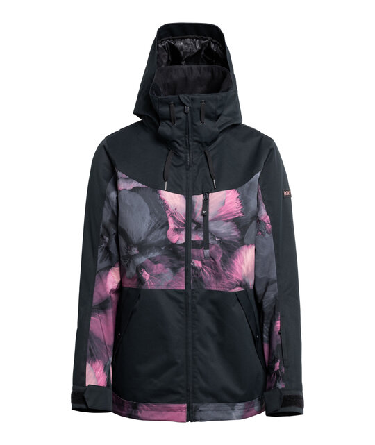 Roxy Presence Parka Jk (23/24) True Black Pansy Pansy Kvj2 Roxy Presence Parka Jk (23/24) True Black Pansy Pansy Kvj2