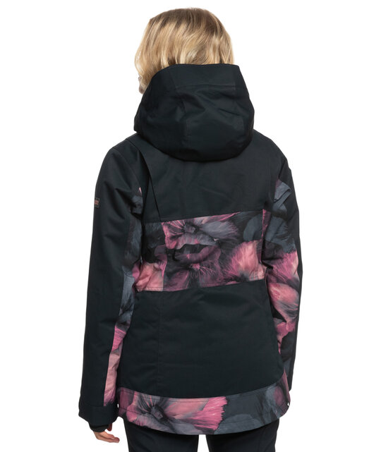 Roxy Presence Parka Jk (23/24) True Black Pansy Pansy Kvj2 Roxy Presence Parka Jk (23/24) True Black Pansy Pansy Kvj2
