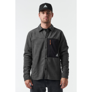 Orage Unisex Hunter Fleece Shirt (24/25) Black-N101