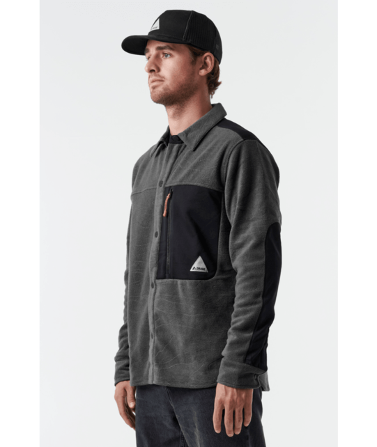 Orage Unisex Hunter Fleece Shirt (24/25) Black-N101