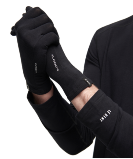 Le Bent Core Midweight Glove Liner (24/25) Black-001