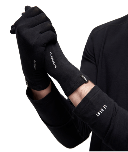 Le Bent Core Midweight Glove Liner (24/25) Black-001