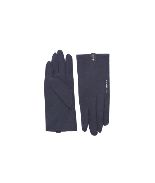 Le Bent Core Midweight Glove Liner (24/25) Black-001