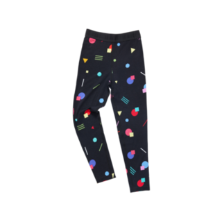 Le Bent Kids Confetti Midweight Bottom (24/25) Black - 965